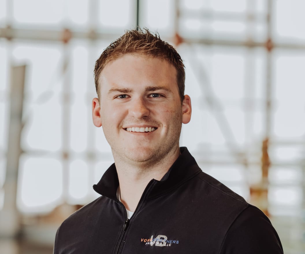 Jordan Boeve, Commercial Estimator at Vork Brothers Painting in Zeeland, Michigan.