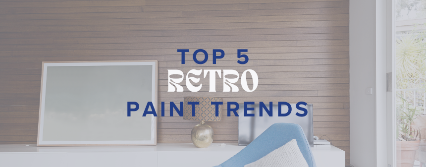 Top 5 Retro Paint Trends on Home Exterior Background